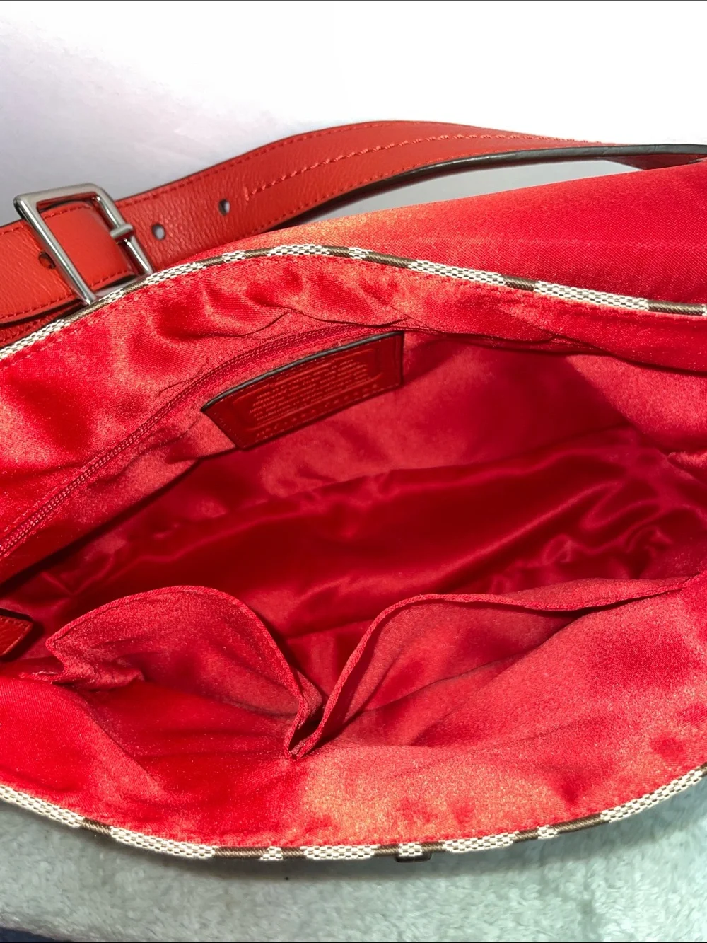 Coach ‘Park’ Signature Flap Hobo
